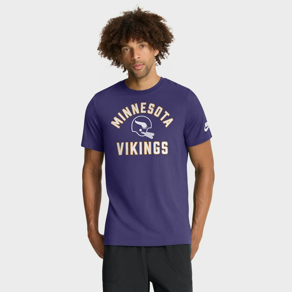 Minnesota Vikings Nike Favorable Timeline Tri-Blend T-Shirt