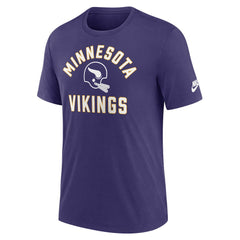 Minnesota Vikings Nike Favorable Timeline Tri-Blend T-Shirt