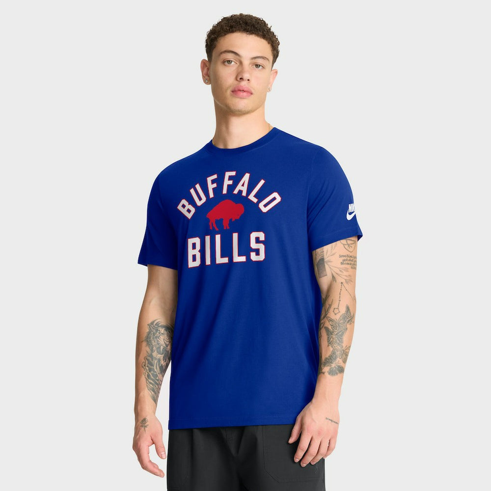Buffalo Bills Nike Favorable Timeline Tri-Blend T-Shirt