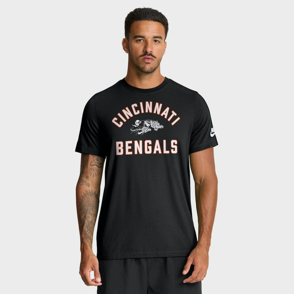 Cincinnati Bengals Nike Favorable Timeline Tri-Blend T-Shirt