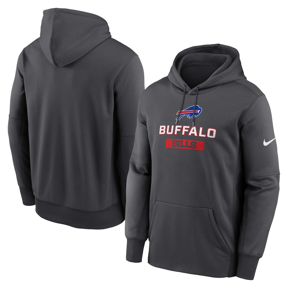 Buffalo Bills Nike Toss Sweep Performance Pullover Hoodie