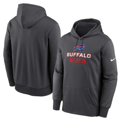 Buffalo Bills Nike Toss Sweep Performance Pullover Hoodie
