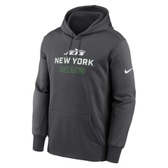 New York Jets Nike Toss Sweep Performance Pullover Hoodie