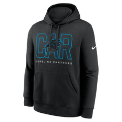 Carolina Panthers Nike Busted Play Club Fleece Pullover Hoodie