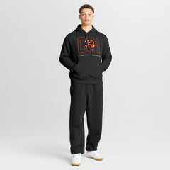Cincinnati Bengals Nike Busted Play Club Fleece Pullover Hoodie