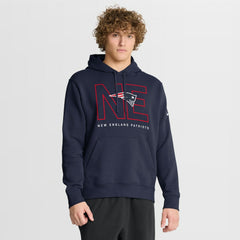 New England Patriots Nike Busted Play Club Fleece Pullover Hoodie