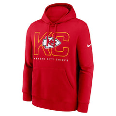 Kansas City Chiefs Nike Busted Play Club Fleece Pullover Hoodie