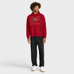 San Francisco 49ers Nike Busted Play Club Fleece Pullover Hoodie