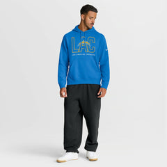 Los Angeles Chargers Nike Busted Play Club Fleece Pullover Hoodie