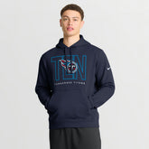 Tennessee Titans Nike Busted Play Club Fleece Pullover Hoodie