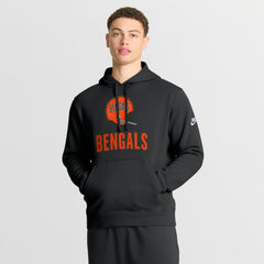 Cincinnati Bengals Nike Best Season Rewind Club Pullover Hoodie