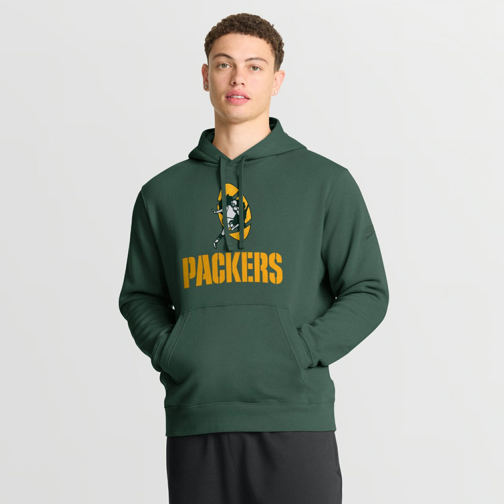 Green Bay Packers Nike Best Season Rewind Club Pullover Hoodie