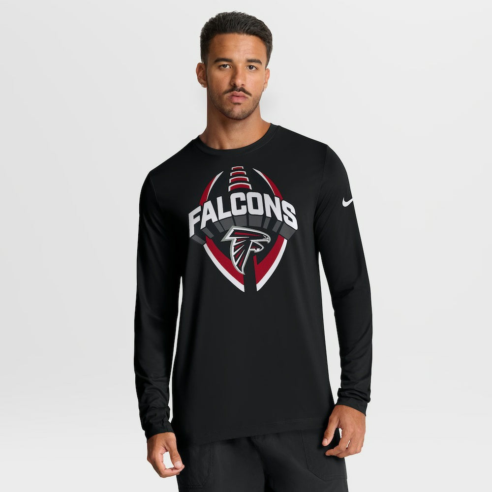 Atlanta Falcons Nike Primetime Legend Icon Performance Long Sleeve T-Shirt