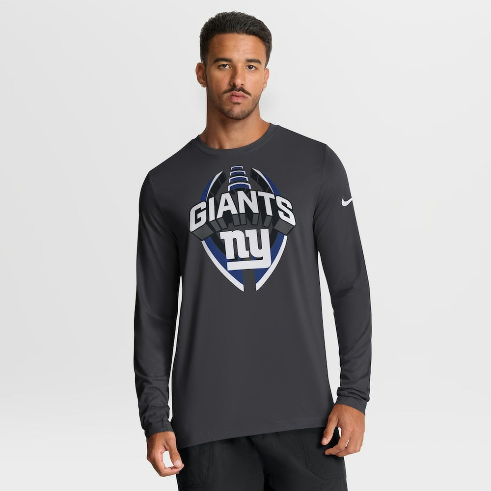 New York Giants Nike Primetime Legend Icon Performance Long Sleeve T-Shirt