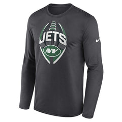 New York Jets Nike Primetime Legend Icon Performance Long Sleeve T-Shirt