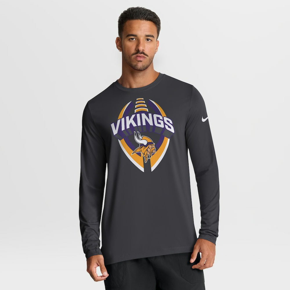Minnesota Vikings Nike Primetime Legend Icon Performance Long Sleeve T-Shirt