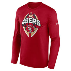 San Francisco 49ers Nike Primetime Legend Icon Performance Long Sleeve T-Shirt