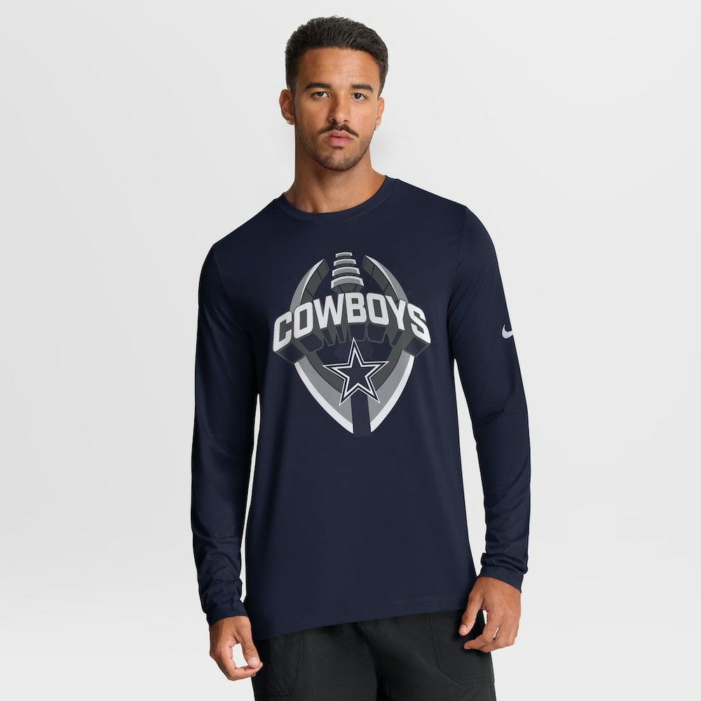 Dallas Cowboys Nike Primetime Legend Icon Performance Long Sleeve T-Shirt