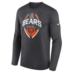 Chicago Bears Nike Primetime Legend Icon Performance Long Sleeve T-Shirt