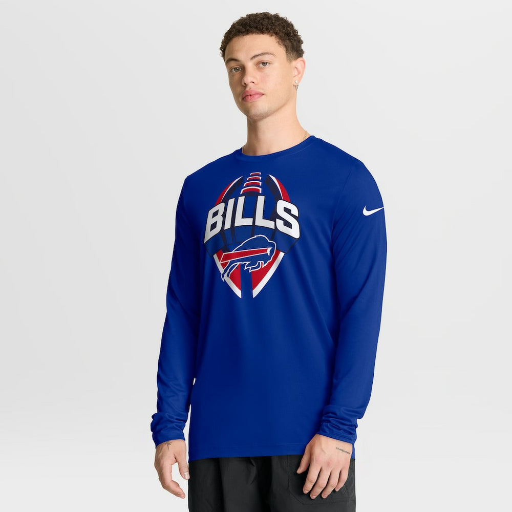 Buffalo Bills Nike Primetime Legend Icon Performance Long Sleeve T-Shirt