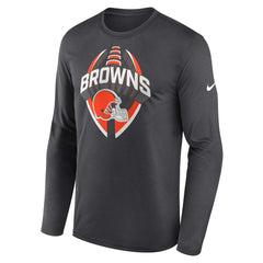 Cleveland Browns Nike Primetime Legend Icon Performance Long Sleeve T-Shirt