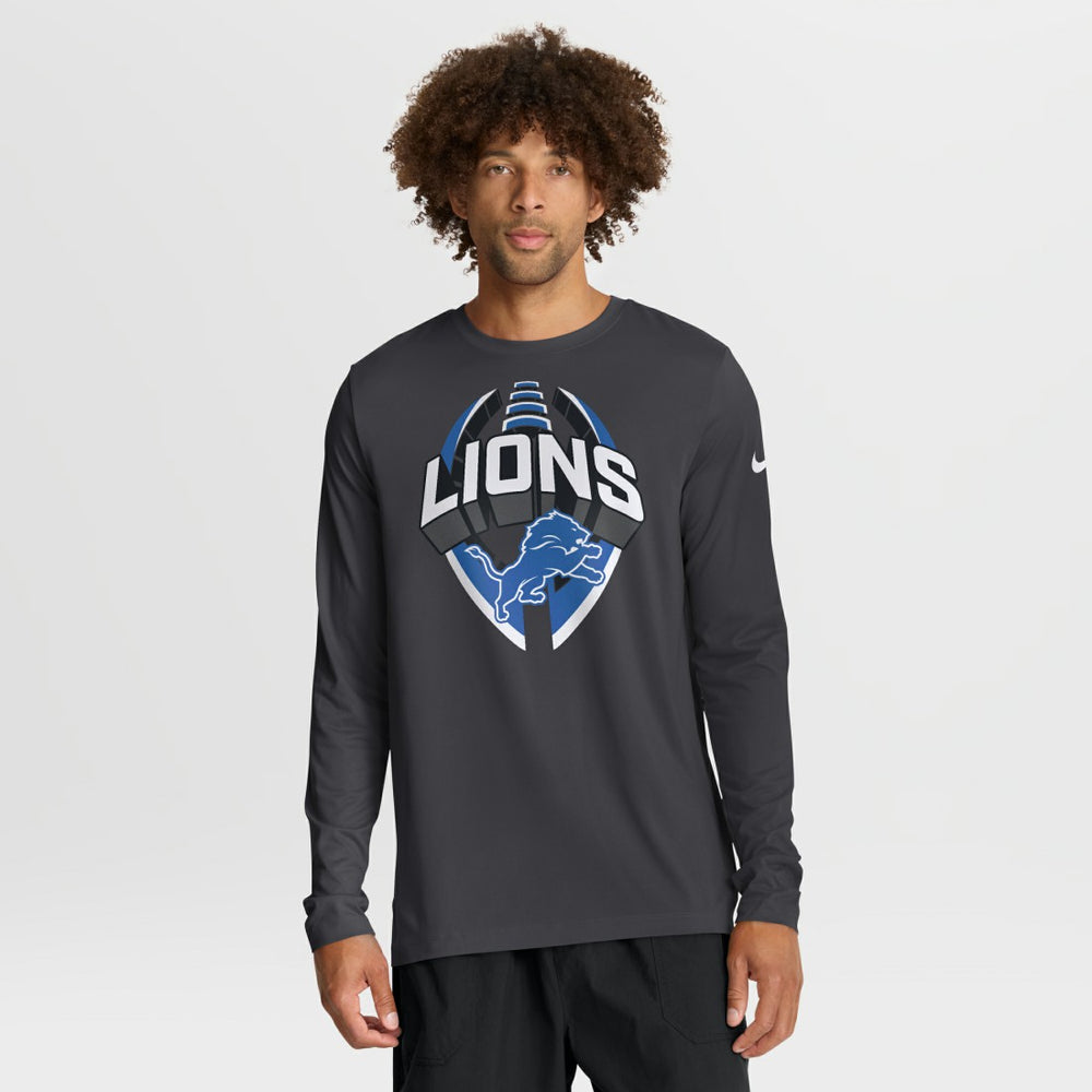 Detroit Lions Nike Primetime Legend Icon Performance Long Sleeve T-Shirt