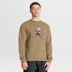 Cleveland Browns Nike Swing Pass Rewind Club Pullover Sweatshirt