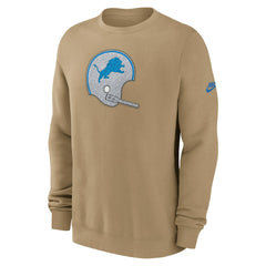 Detroit Lions Nike Swing Pass Rewind Club Pullover Sweatshirt