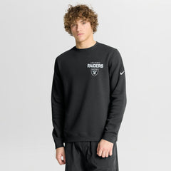 Las Vegas Raiders Nike Primetime Club Fleece Pullover Sweatshirt