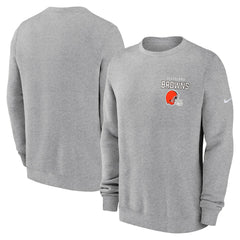 Cleveland Browns Nike Primetime Club Fleece Pullover Sweatshirt