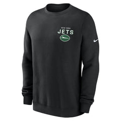 New York Jets Nike Primetime Club Fleece Pullover Sweatshirt