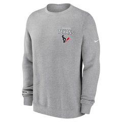 Houston Texans Nike Primetime Club Fleece Pullover Sweatshirt