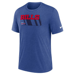 Buffalo Bills Nike Long Pass Tri-Blend T-Shirt