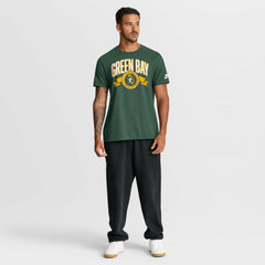 Green Bay Packers Nike Rewind Front and Back Hit Essential T-Shirt