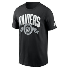 Las Vegas Raiders Nike Rewind Front and Back Hit Essential T-Shirt