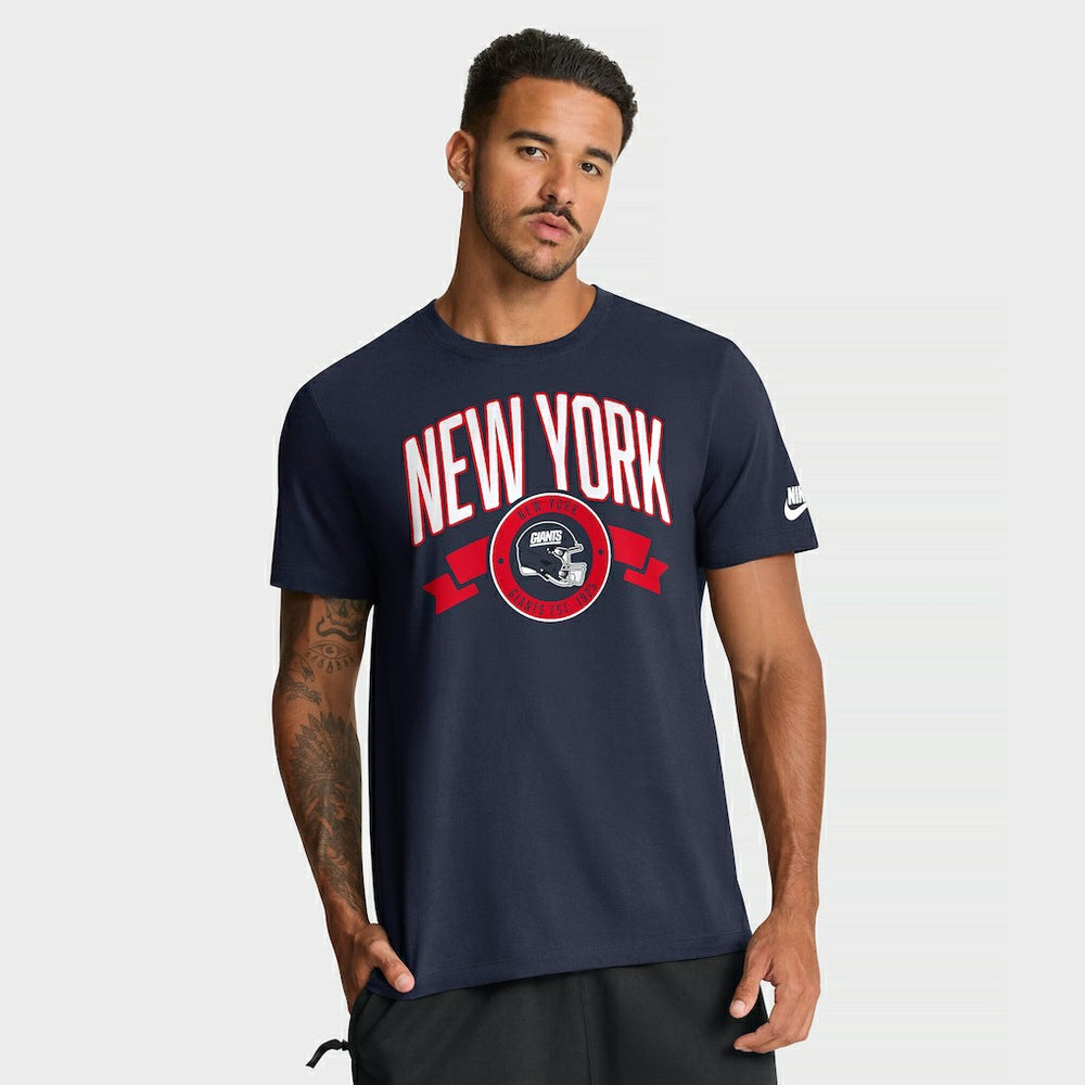 New York Giants Nike Rewind Front and Back Hit Essential T-Shirt