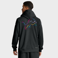 Detroit Lions Nike Tall 2025 NFL Crucial Catch Sideline Standard Issue Dri-FIT Hoodie