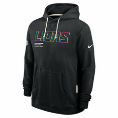 Detroit Lions Nike Tall 2025 NFL Crucial Catch Sideline Standard Issue Dri-FIT Hoodie
