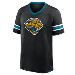Jacksonville Jaguars Fanatics Hometown Premium Hashmark V-Neck T-Shirt