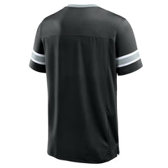 Las Vegas Raiders Fanatics Hometown Premium Hashmark V-Neck T-Shirt