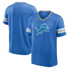 Detroit Lions Fanatics Hometown Premium Hashmark V-Neck T-Shirt