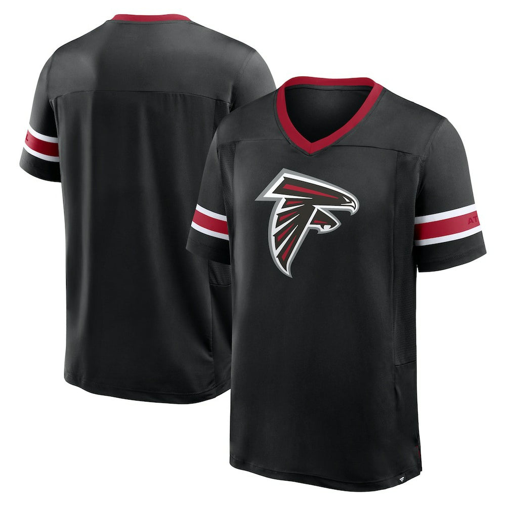 Atlanta Falcons Fanatics Hometown Premium Hashmark V-Neck T-Shirt