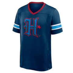 Houston Texans Fanatics Redzone Hashmark V-Neck T-Shirt