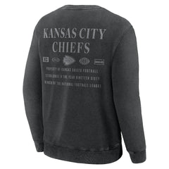 Kansas City Chiefs Fanatics Deep Route Pullover Sweatshirt