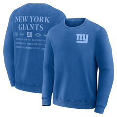 New York Giants Fanatics Deep Route Pullover Sweatshirt