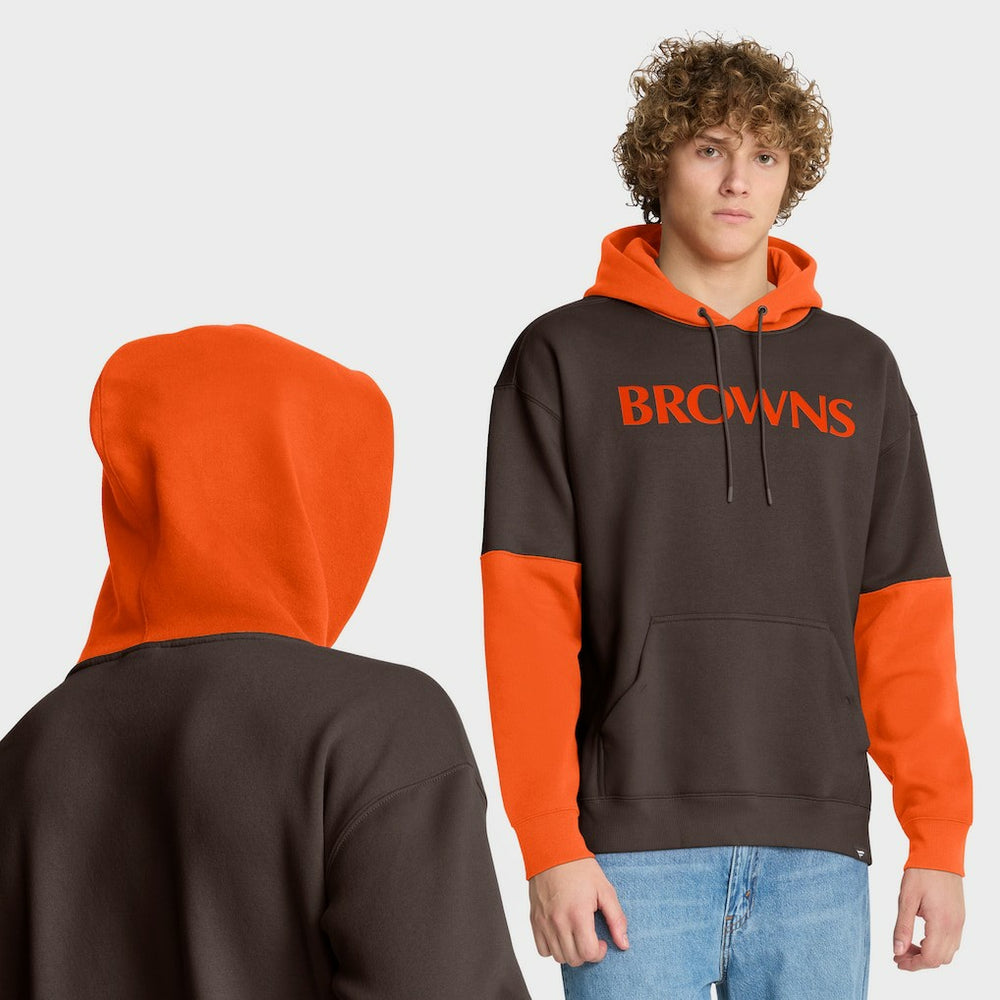 Cleveland Browns Fanatics Helmet Retro Pullover Hoodie