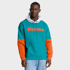 Miami Dolphins Fanatics Helmet Retro Pullover Hoodie