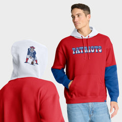 New England Patriots Fanatics Helmet Retro Pullover Hoodie