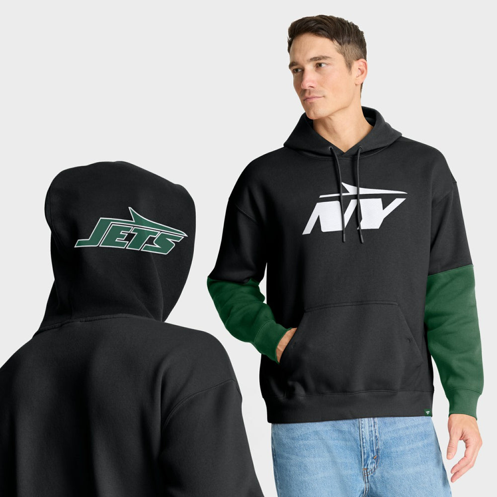 New York Jets Fanatics Helmet Alt Pullover Hoodie