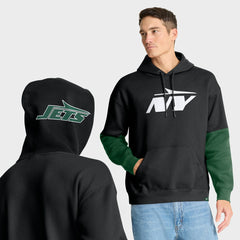 New York Jets Fanatics Helmet Alt Pullover Hoodie